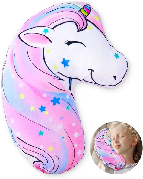 Amazon.com: FIODAY Seat Belt Cushion for Kids Unicorn Seatbelt Pillow Soft Car Seat Belt Cover ...