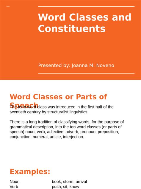 Image result for Lexical Word Classes