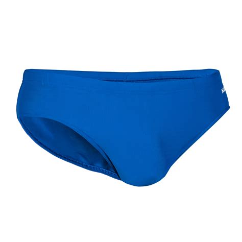 Men Swimming Briefs Trunks 100 Basic Comfortable Fit Blue