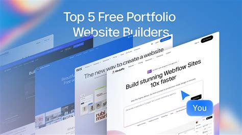 Top 5 Free Portfolio Website Builders Designers Need to Know | Wedoflow