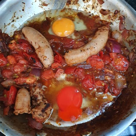 This morning, one of my egg yolks was red. : r/mildlyinteresting