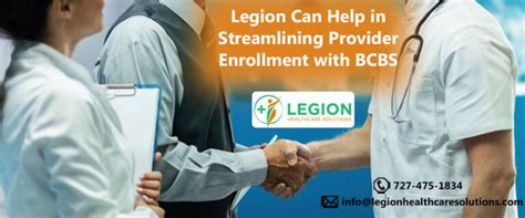 Legion Can Help in Streamlining Provider Enrollment with BCBS