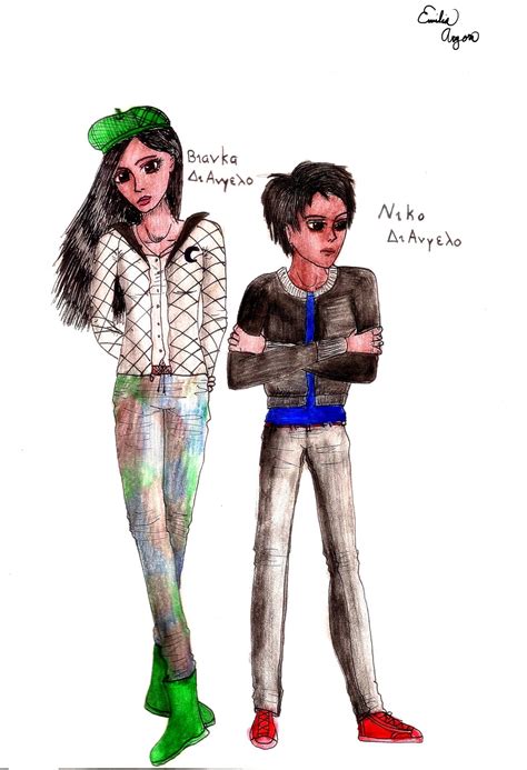 Bianca Di Angelo and Nico Di Angelo- Percy Jackson | Drawings From ...