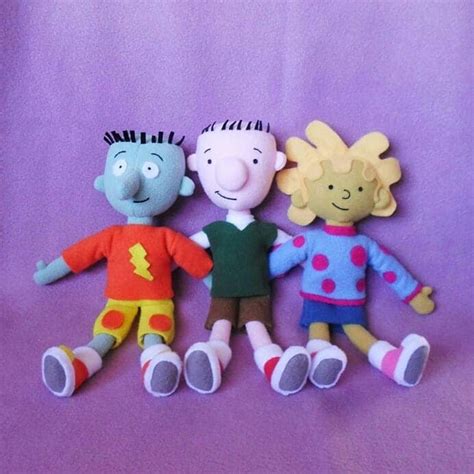 Doug Funnie, Patti, Skeeter and Porkchop Plush Toys Nickelodeon - Etsy