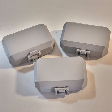 📦 Print in place box with locking latch ( NO HARDWARE )・ STL File for ...