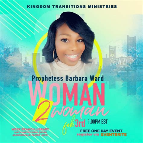 Woman 2 Woman, West Branch Library, Jacksonville, 3 February 2024 ...