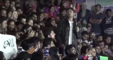 Kanhaiya Returns to JNU - Full Speech & Slogans | NewsClick