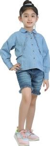 Toothless Girls Casual Denim Shirt Style Top Price in India - Buy ...