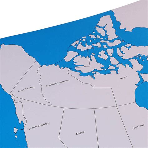 Buy ELECTROPRIME Montessori Geography Labeled Control - Canada Control ...