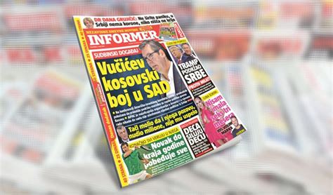 SAMO U DANAŠNJEM INFORMERU! SUDBINSKI DOGAĐAJ! Vučićev kosovski boj u ...