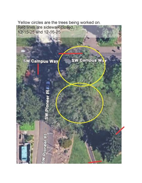 12/15-12/16/25: Sidewalk and Intermittent Street Closure – Campus Way ...