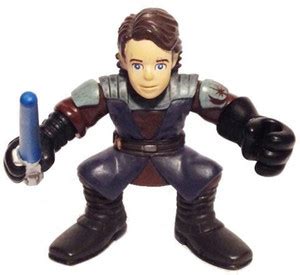 Hasbro 2008 Star Wars Galactic Heroes Anakin Skywalker 2" Figure - 2008 ...