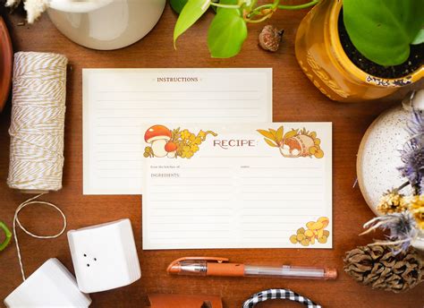 Image result for Printing Recipe Cards On Computer