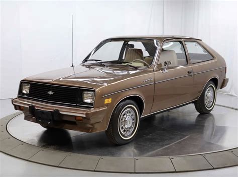 Black Chevy Chevette Chevrolet Chevette 2 Door 1980 3D Modell In Alte