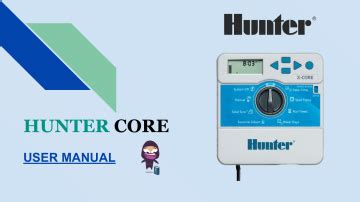 Hunter X Core User Manual Printable 的图像结果