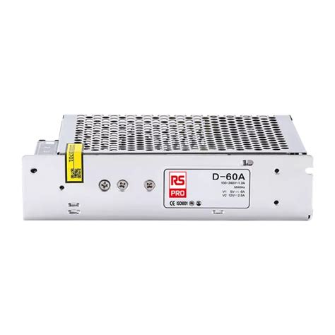 RS PRO | RS PRO Embedded Switch Mode Power Supply (SMPS), 12V dc, 6A ...
