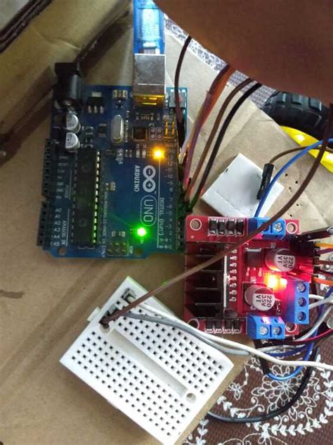 L298 Motor Driver Arduino 的图像结果