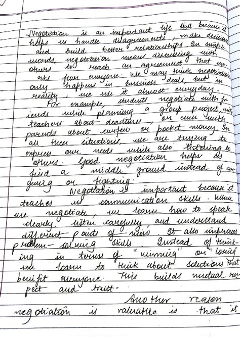 Manita (SEC CA) - Sec Assignment on Negotiation & Leadership Skills ...