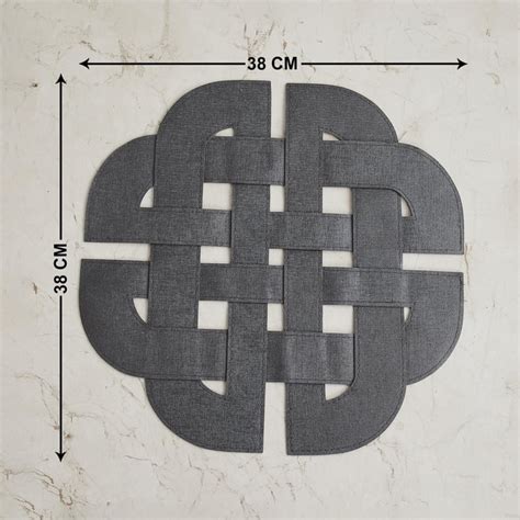 Buy Foliage PVC Knotted Strap Placemat from Home Centre at just INR 599.0