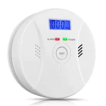 Co carbon monoxide detector poisoning smoke fire security alarm warning ...