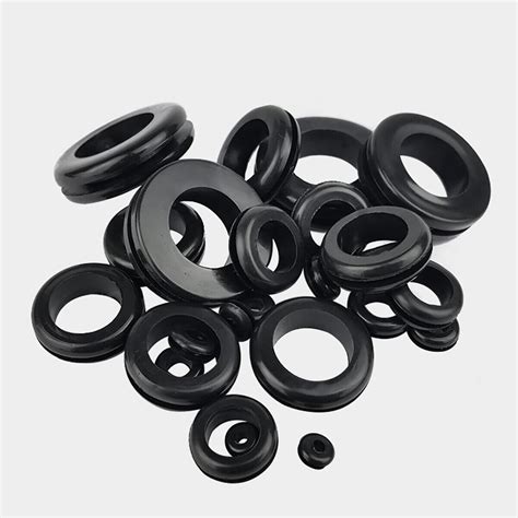 KRIONKART Open Rubber Grommets Electrical Wire Cable Grommet (6mm ...