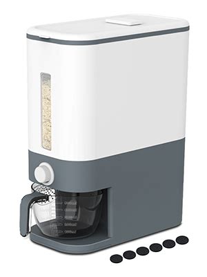 Buy Matiko Rice Dispenser Rice Container Rice Bucket Sealed Grain ...