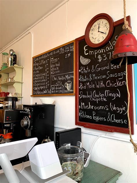 Menu at MeLatte Coffee Shop cafe, Chicago