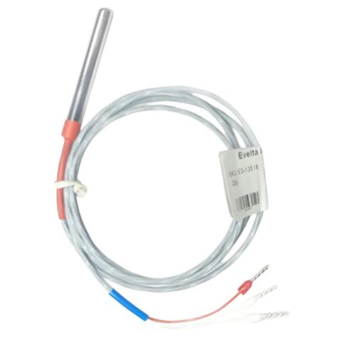 PT100 RTD 3-Wire Temperature Sensor Probe 1m Range -70 to 300°C - 7Sem ...