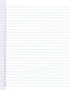 Image result for String Number Line On Coloured Paper