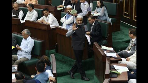 J&K assembly: BJP MLA stages walkout