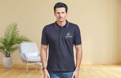Jacquard Collar Tipping Polo T-Shirt | Customised Polo T-Shirt Printing