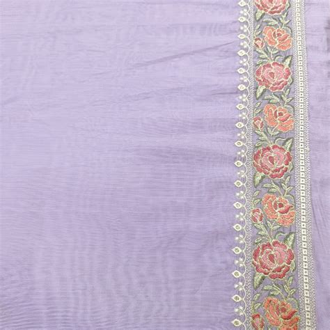 Set 24-27th Aug - Lilac Pakistani muslin - Beautiful Embroidery neck ...
