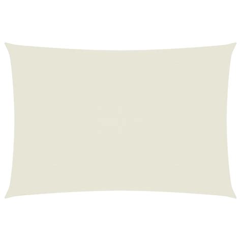 Żagiel ochronny kremowy Oxford PU 2,5 x 4,5 m, UV, wodoodporny / AAALOE ...
