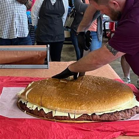 Largest Burger In The World