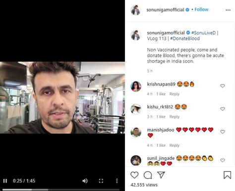 Sonu Nigam donates blood, urges youth to do the same to avoid shortage