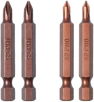 Taparia Make, 50mm Single Side Bits of 1/4" Hex Shank, S2 Grade, Of Tip ...