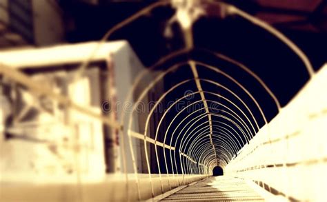 Fire Escape on High-rise Building Stock Image - Image of city ...