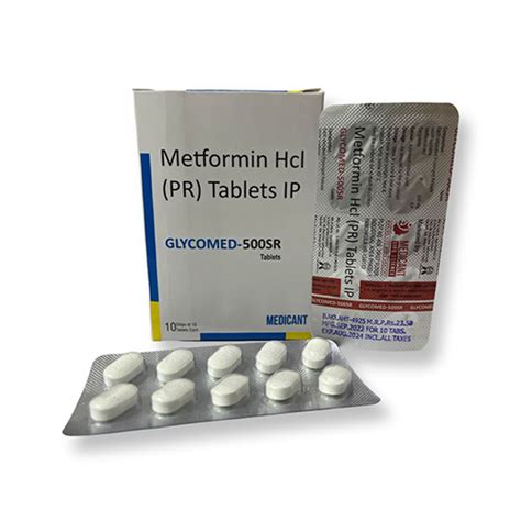GLYCOMED-500SR Tablets Medicant Life Sciences Pvt. Ltd.