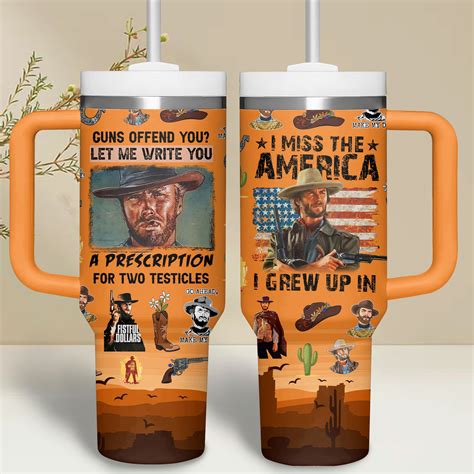 A Fistful of Dollars Movies Custom Stanley Cup 40 oz 30 oz Tumbler With ...