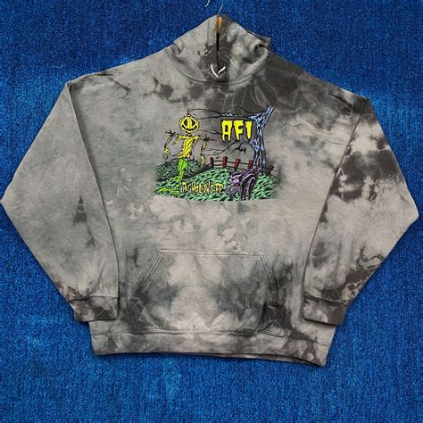 Very Rare AFI All Hallows EP Rock Tie Dye Hoodie XL | Grailed