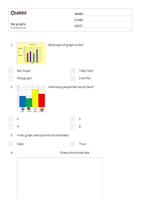 50+ Bar Graphs worksheets for 1st Class on Quizizz | Free & Printable
