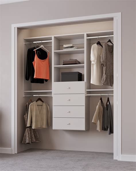 Latitude Run® Modular Closets Closet System Walk-In Sets, 2 Double ...