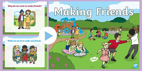 Making Friends PowerPoint | Primary Teaching Resources