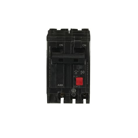 ABB 50-amp 2 -Pole GFCI Circuit Breaker in the Circuit Breakers ...