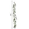 Buy BalsaCircle 5 feet White Silk Daisy Flowers Garland with Magnolia ...