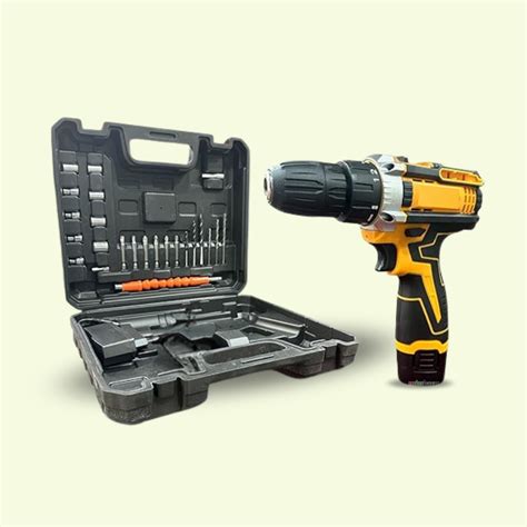 Professional 12V Cordless Drill Driver with Dual Battery | 27-Piece Kit