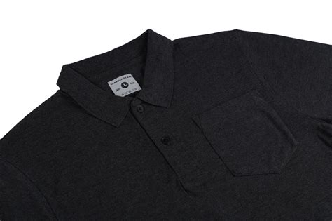 Rich in Cotton Polo Pocket T Shirts (Dark Grey) – Pitshirts
