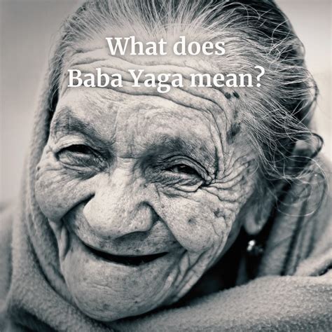 What does Baba Yaga mean? | Baba Yaga Period & Cycle App