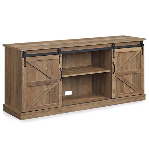Belleze Modern Farmhouse Style 58 TV Stand with | Ubuy India