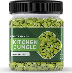 Kitchen Jungle Pumpkin Seeds | Unroasted Pumpkin Seeds | Jar Pack ...